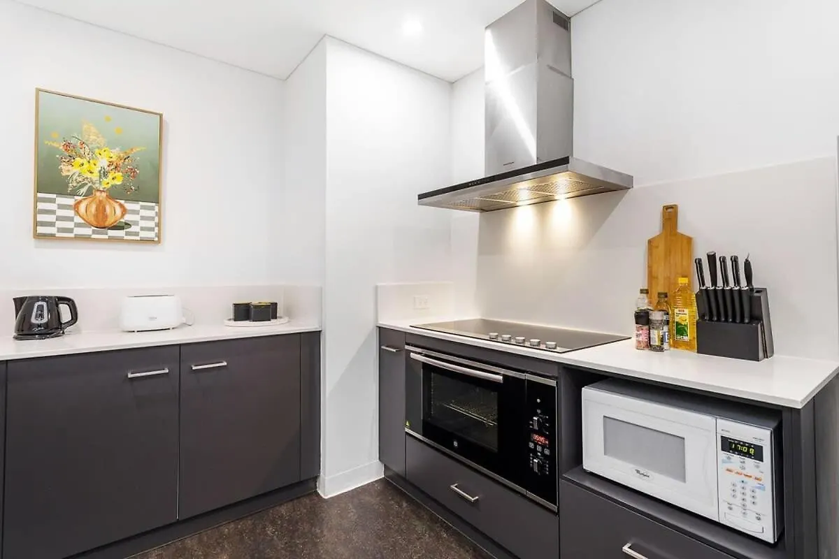 Large Luxe Penthouse Fully Equipped Perth Cbd Lägenhet